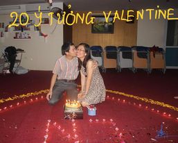valentine lãng mạn tiết kiệm